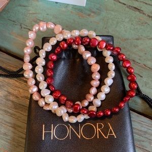 Honora pearl bracelets